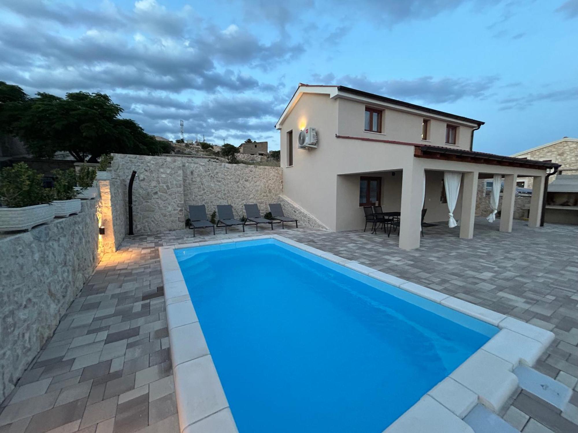 Villa Kamia With Private Heated Pool And Electric Vehicle Adapter Zubovići Exterior foto